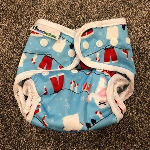 Best bottom diaper Santa's Clothsline